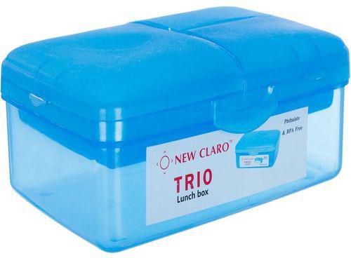 New Claro Trio Lunch Box - Blue