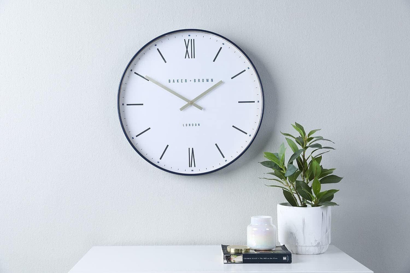 PAN Home Home Furnishings Onyx Wall Clock D50 cm- White