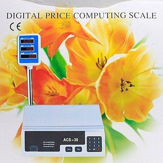 High Accuracy LCD Display Digital Weighing Scale -Acs 30