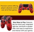 Dualshock 4 Wireless Bluetooth Gaming Controller for PlayStation 4 Camo Red