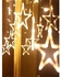 2.5M LED String Lights Fairy Five Pointed Star Shape Curtain Lights Ramadan Gift