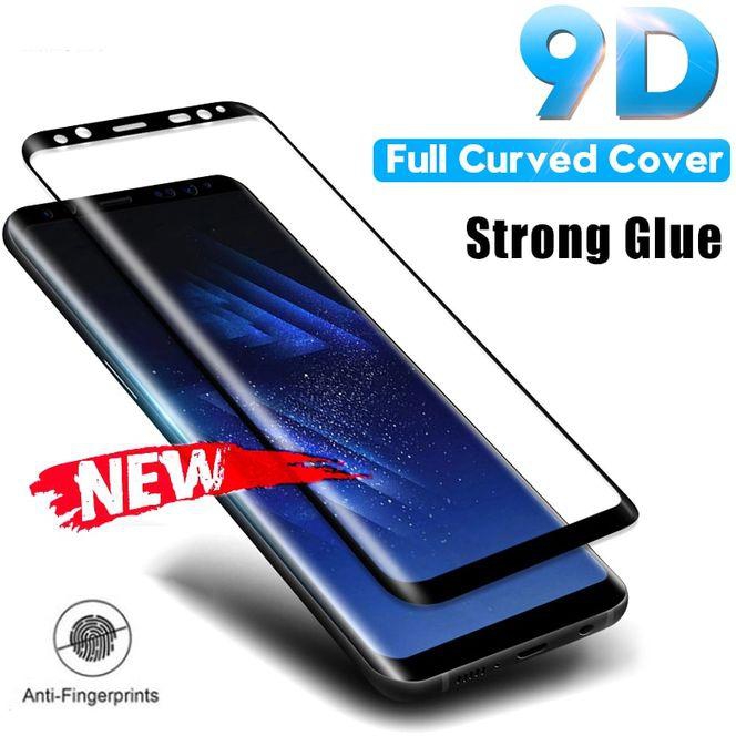 Full Cover Curved Tempered GlFor Samsung Galaxy S9 S8 Plus Note 9 8 Screen Protector On Samsung S7 S6 Edge Protective Film-Gold