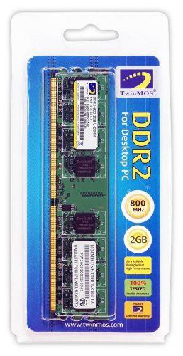 TwinMOS 2GB DDR2 800 Mhz Desktop Memory