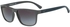 امبوريو ارماني نظارة شمسية للرجال ، اطار عصري شبه مربع ، مقاس 57 ، رمادي ، EA4087 55598G
