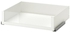 KOMPLEMENT Drawer with glass front, white