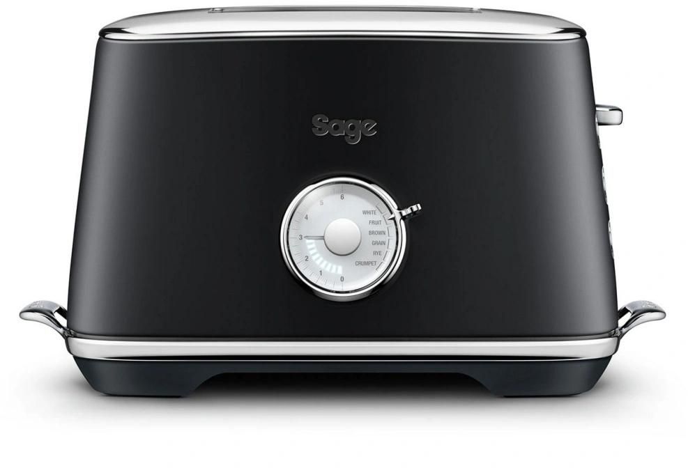 Sage The Luxe Toast Select 2 Slice Toaster, Black Truffle, STA735BTR