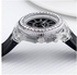 Hot Stuff Geneva Women Fashion Watch Ladies Rhinestone LED Quartz Watch Couple Luminous Wrist Watch - Black