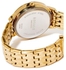 Women's Metal Analog Quartz Watch RE073B - 32 mm - Gold