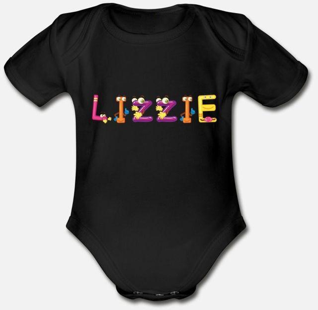 Lizzie Organic Short Sleeve Baby Bodysuit