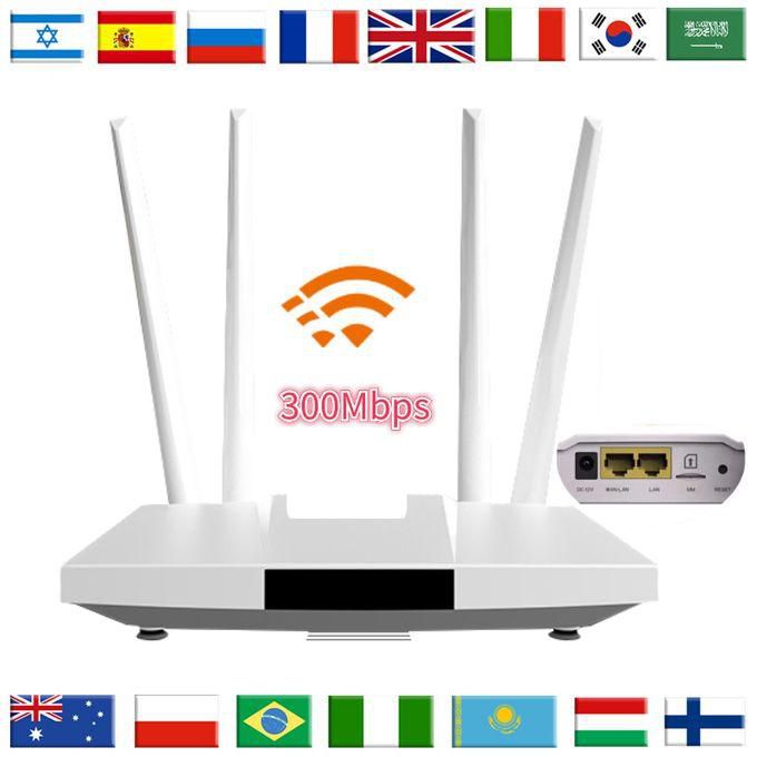 LC113 3g 300mbps LTE Wireless Modem 4G Wifi Router With SIM Card Slot Portable Gateway Network Asia America Unlocked Europe Version