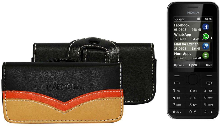 Margoun Side Belt Case Pouch for Nokia 301