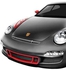 Nikko 142400B2 Remote Controlled Porsche 911 GT3R Hybrid Car, Black
