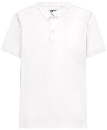 Solid Luxury Polo White