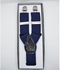 Marco Capelli Men's Suspenders - One Size, Navy