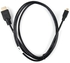 1.5m Micro HDMI to Full Size HDMI Cable for the TOPELEK 4K Ultra HD Action Camera - by