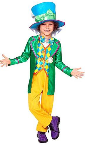 Disney - Alice In Wonderland Mad Hatter Boy Costume