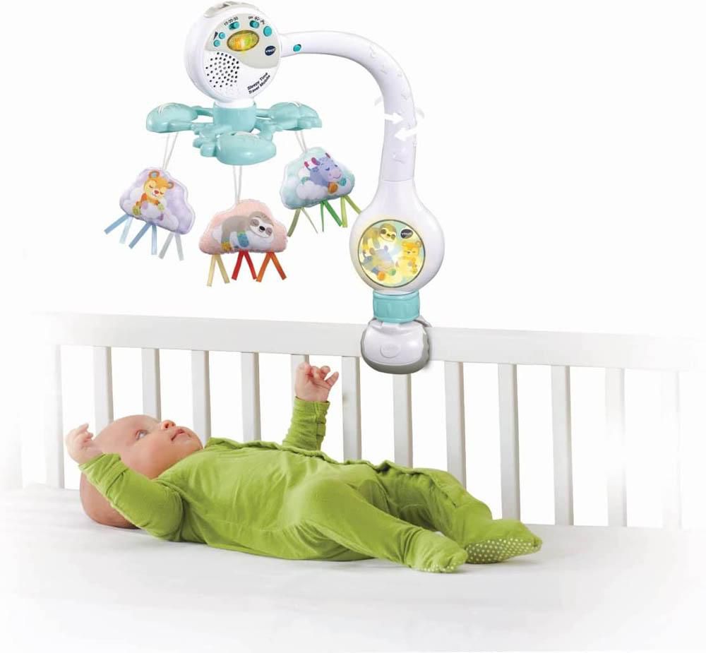 Vtech - Sleepy Time Travel Mobile Sensory On-The-Go Baby Mobile- Babystore.ae