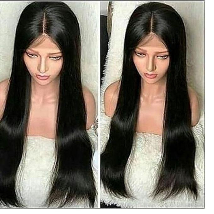 Straight Hair Wig With Closure 18inch
