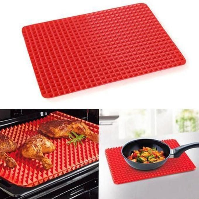Silicone Non-Stick Cooking Baking Mat - Red
