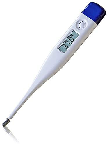 Aemall Digital body Thermometer - Child Adult Body Digital Medical LCD Thermometer, Temperature Measurement USSP Waterproof accurately Thermometers (white)
