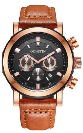 Men's Water Resistant Chronograph Watch GQ064A-B