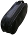 Portable Faux Leather Handbag (Black)