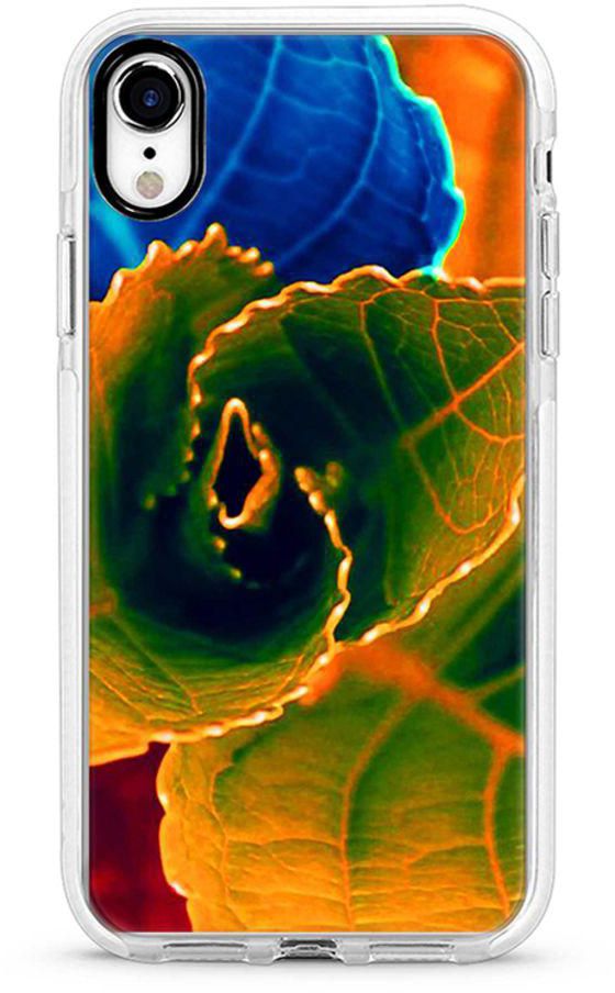 Protective Case Cover For Apple iPhone XR Bloomin Autumn Leaves Full Print