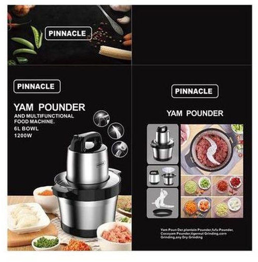 Pinnacle Yam Pounder With 6Litres Bowl