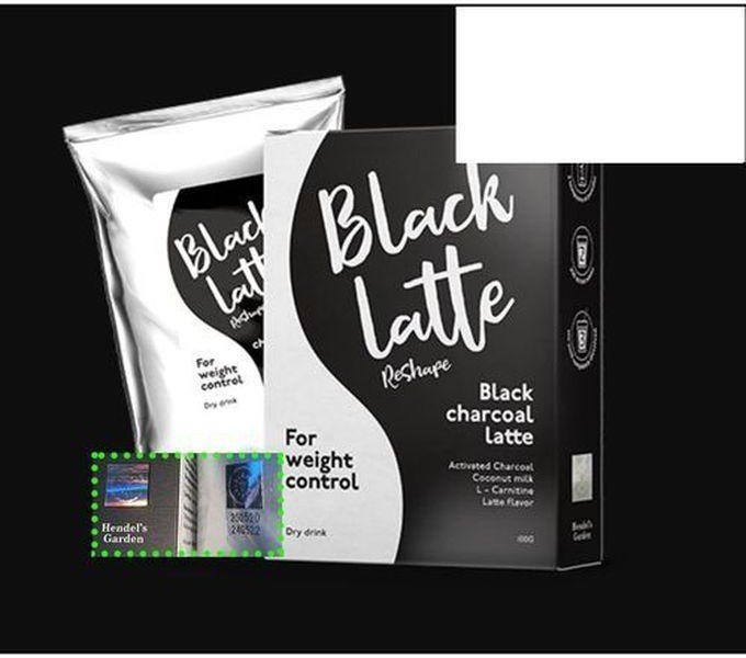 Black Latte Dry Drink Black Charcoal Latte 100% Hendel’s Garden Russia