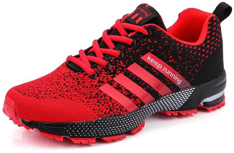 New  Men Running Shoes Breathable Outdoor Sports Shoes Lightweight Sneakers for Women Comfortable Athletic Training Footwear