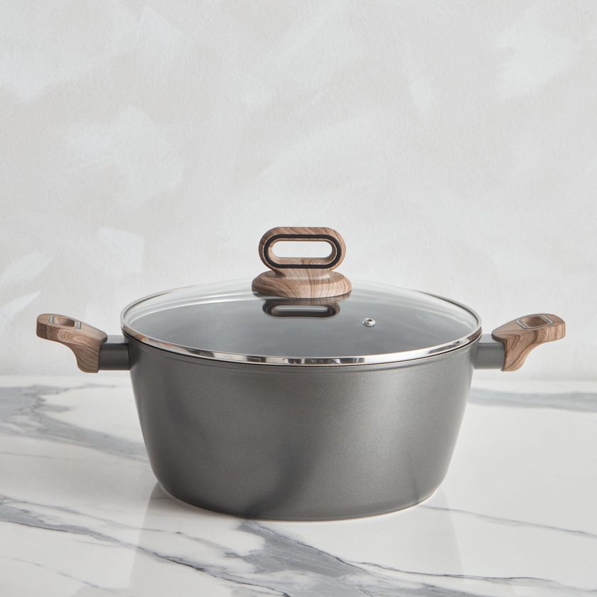 Bergner Ultimate TX Forged Casserole with Lid - 28 cm