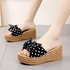 Women's shoes, slippers, thick-soled sandals, new slippers, out wedge sandals and slippers