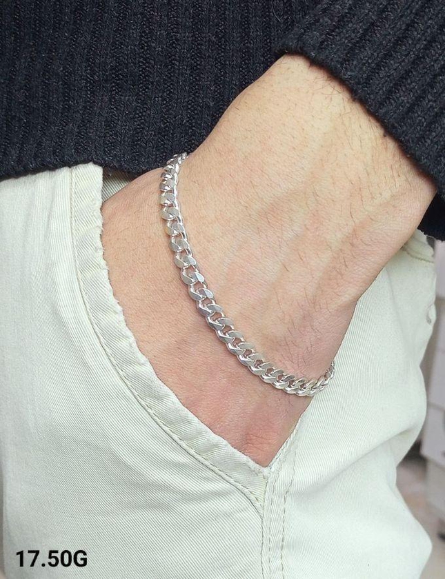 925 Sterling Silver Men's Bracelet