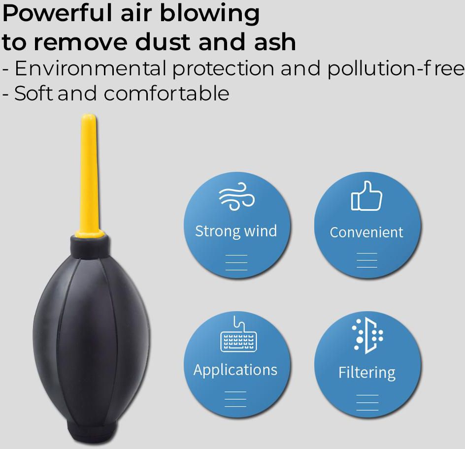 Universal Dust Blower Rubber Air Blower Cleaning Tool Perfect