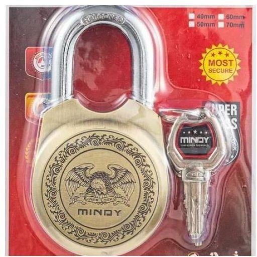 Mindy Top Anti-Burglar Theft Zinc Alloy High Security Padlock With 4 Keys