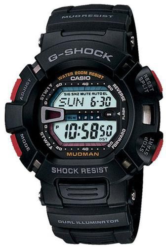 Casio G-9000-1VDR Resin Watch - Black