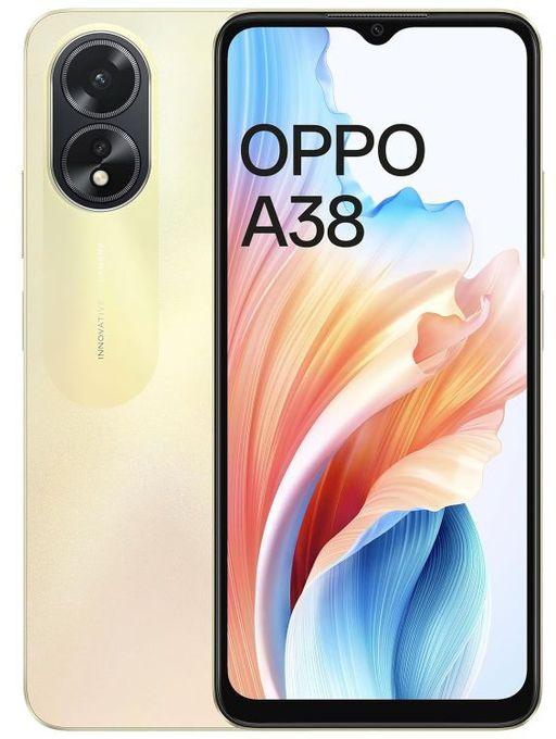 OPPO A38 - 6.5-Inch 128GB/4GB 4G Mobile Phone - Glowing Gold