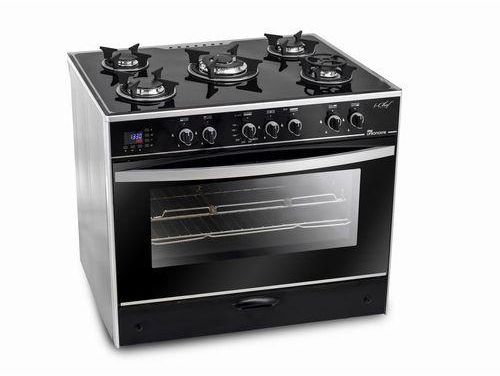 Unionaire I-Chef Gas Cooker With Fan - 5 Burners