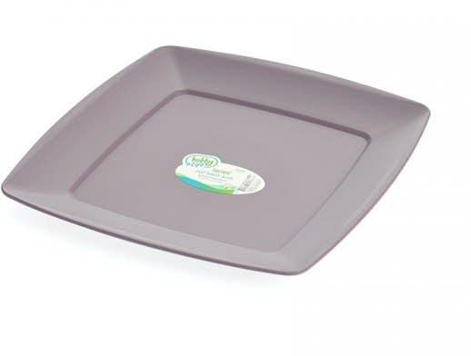 Get Hobby Life Square Plate, Big Size with best offers | Raneen.com