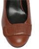 Jorcel Block Heel Pump Shoes for Women - Brown EU Sizes 36 to 42 BROWN 36