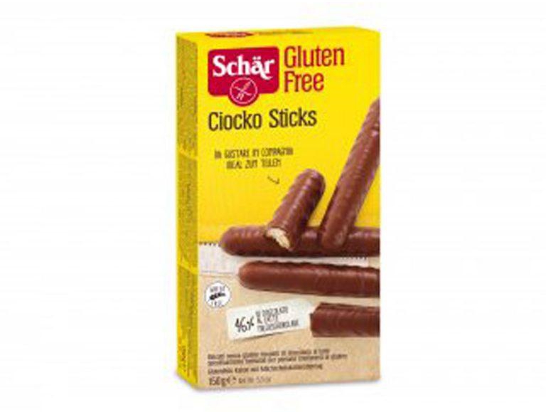Dr Schar G/F Ciocko Sticks (Milk Choc-Coated Biscuits) 150G