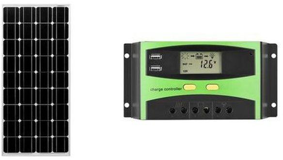 Solarmax Solar Panel 150w + Charge Controller-20A