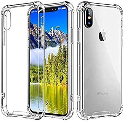 Generic Clear TPU case for Iphone XS/X 5.8 inch transparent cover with Airbag anti fall hockproof protective sleeve