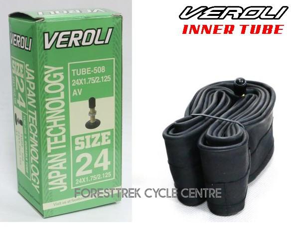 Veroli Bicycle Inner Tube 24x1.75/2.125 Av