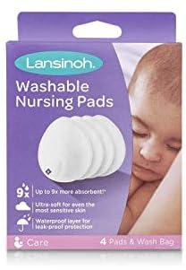 Lansinoh Washable Nursing Pads , Pack of 4