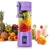 Portable Blender Juicer Cup / Electric Fruit Mixer / USB Rechargeable Juice Blender - Purple
