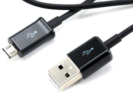 Samsung Micro USB Data Sync Charging Cable for Samsung Galaxy S3 / Note 2 / S4 - Black
