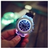 Geneva Geneva Waterproof Quartz Wrist Watch LED Back Light - Black