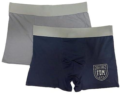 Moonstone FDM Mens Cotton Ultra Soft Stretch Boxer Pack of 2 Boxers Boxer (pack of 2)