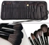 Fashion 24 Pcs  Professional Makeup Brush Set Tools Kit Spray Holder